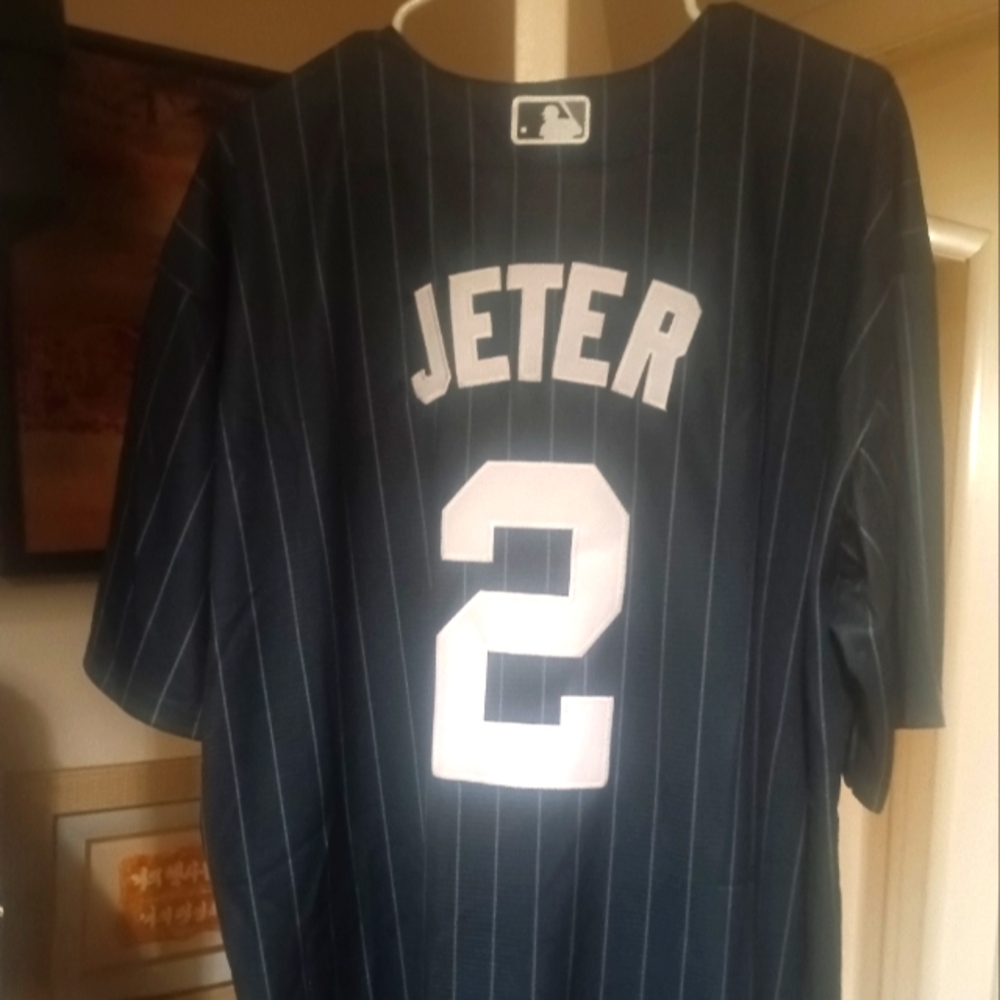 Authentic Derek jeter Nike jersey